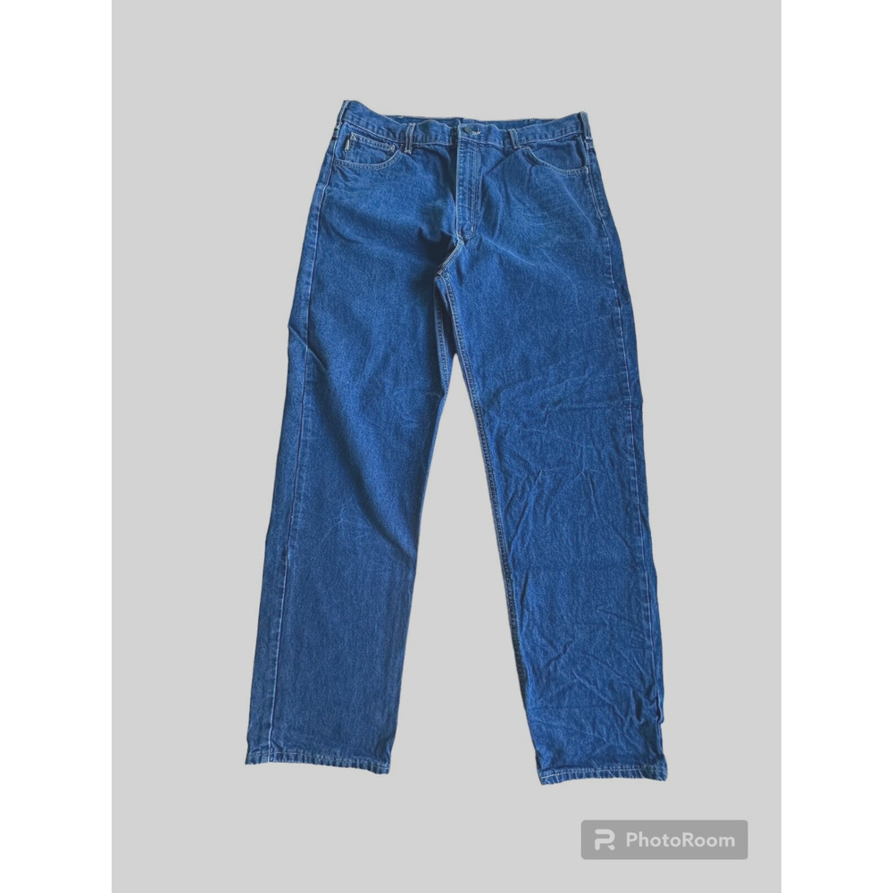 Carhartt cat 2 relaxed fit‎ flame resistant Blue Jeans Men size 40 x 34